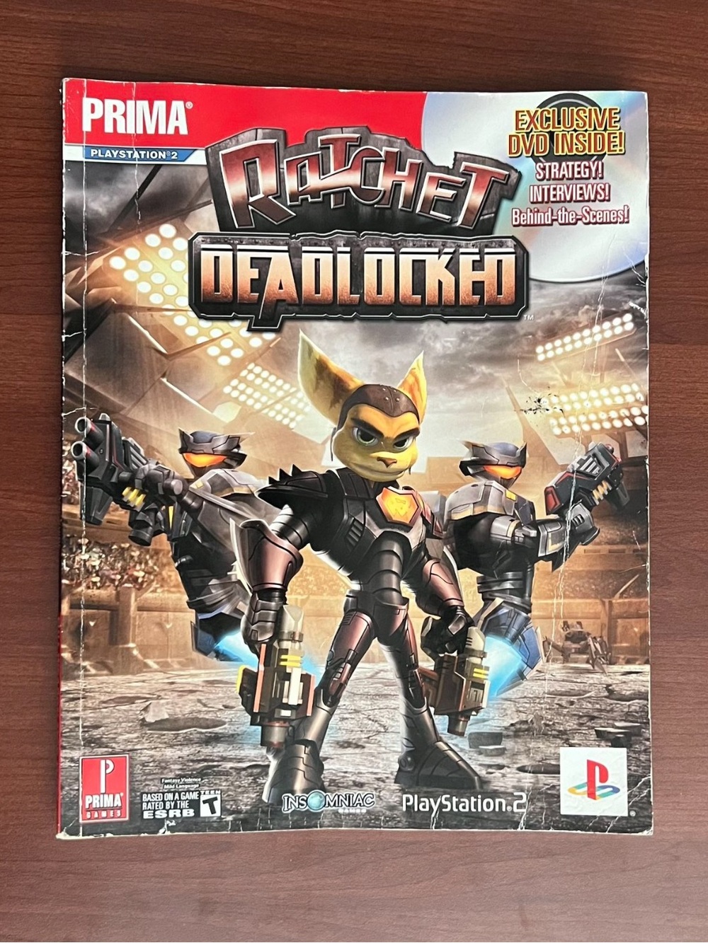 Ratchet: Deadlocked Strategy Guide - (Black/Brown)